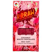 Rrraw Coconut White Chocolate - Red Tart